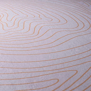 Keramische tegel TD Decor ø120 cm x 2 cm - Model A - Dunes