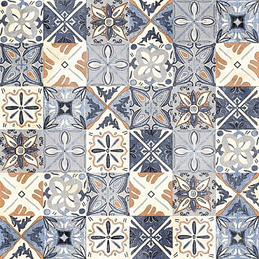 GeoCeramica® 60x60x4 cm DueDecora Multicolor