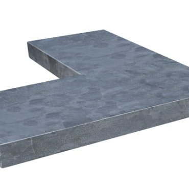 Hoek Vijverrand Blue Moon Linea 50/30x50x3 cm