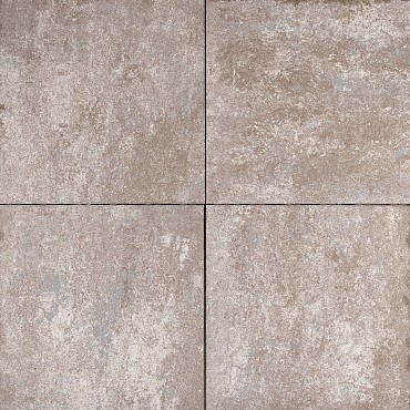 Trippel T 80x80x4 cm Bruin nuance