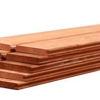 Douglas afdekkap t.b.v. Betowood schermen 4.5x7.0x220 cm, onbehandeld