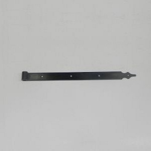 Heng 600 mm zwart poedercoat