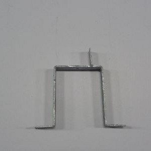 Regenpijpbeugel met lip