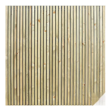 Elephant Stripes Black Vuren FSC 4,5x179x179