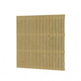 Tuinscherm Verticaal Elan 180 Excellent, 180x180 cm, groen geïmpregneerd