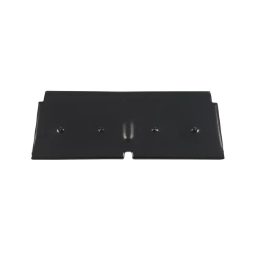 Aluminium verbindingsstuk t.b.v. daktrim 45x45 mm, zwart RAL 9005