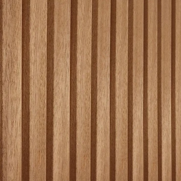 Enkelzijdige wand B met Thermo Triple profiel. ayous. hoogte 224 cm