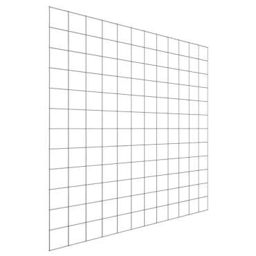 Gaaspaneel met maas 15x15 cm stekloos, verzinkte draad, 180x180 cm.