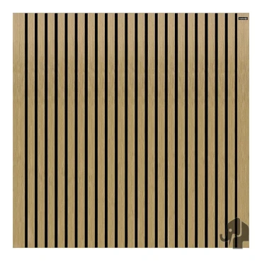 Elephant schutting Stripes Oak & Black houtcomposiet 180x180 cm