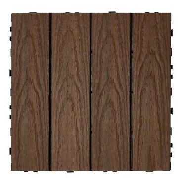NewTechWood HKC kliktegel, 30 x 30 cm, Ipé