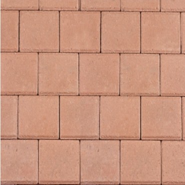 Betonstraatsteen 8cm half heide
