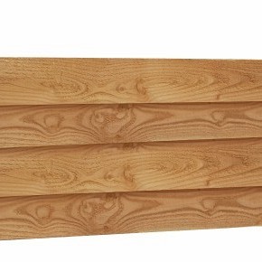 Douglas wandpakket t.b.v. enkelzijdige wand kapschuur Comfort 371x162 cm, zwart geïmpregneerd