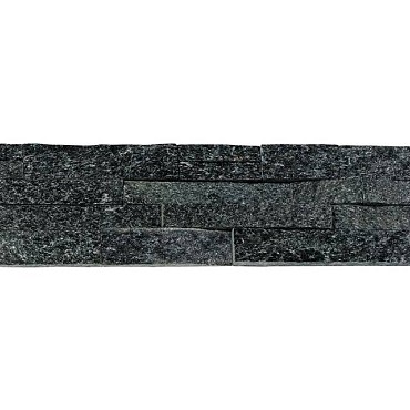 Stone Panel Black Quarzite 60x15x1,5-2,5 cm