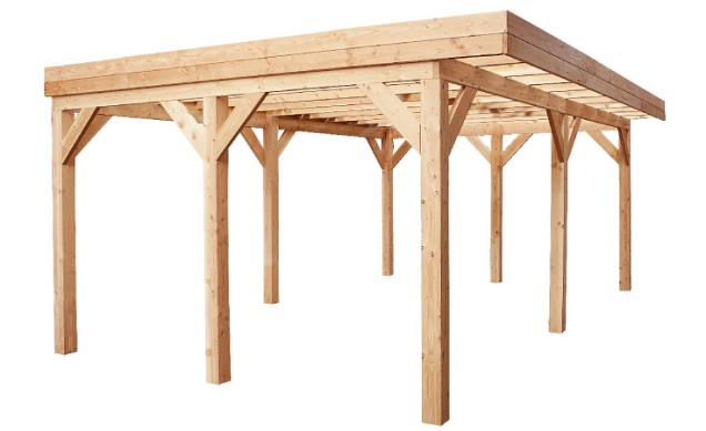 Douglasvision buitenverblijf Comfort 400x270 cm, onbehandeld