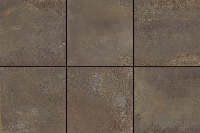 Keramische tegel Volterra Copper Tre 60x60x3 cm