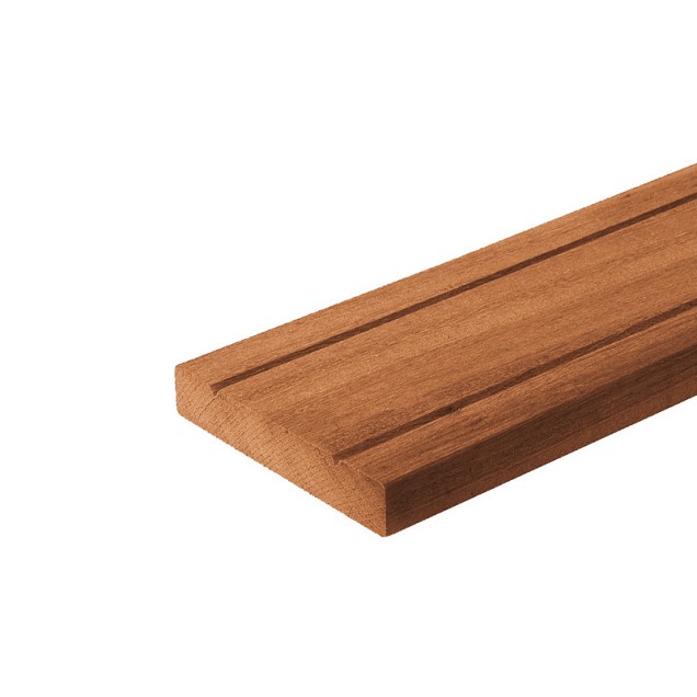 Bangkirai Geschaafd 28x195x2450 mm