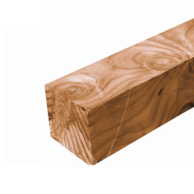 Paal Douglas Ruw 12x12x300 cm