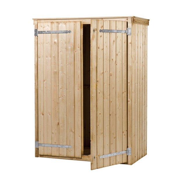 Tuinkast Zonnebloem 190x137x70 cm (HxBxD), groen geïmpregneerd