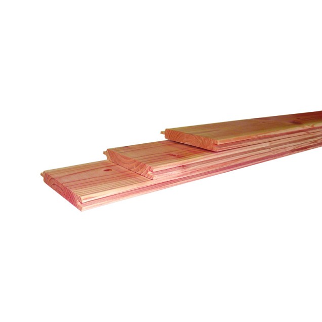 Douglas geschaafd dakbeschot 1.6x11.6x400 cm, onbehandeld