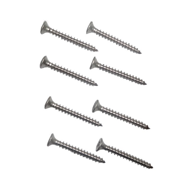 Spaanplaatschroef RVS 5x60 mm, doos à 200 st