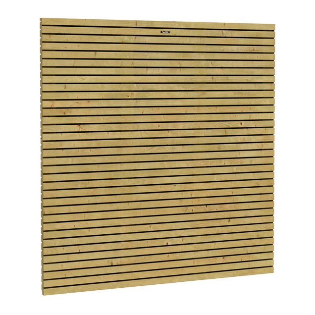 Tuinscherm Horizontaal Elan 180 Excellent, 180x180 cm, groen geïmpregneerd