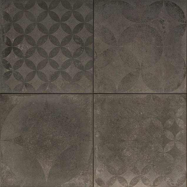 Cerasun Concrete Decor Graphite 60x60x4