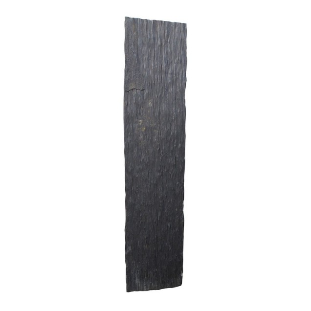 Decoplaat Premium Black Pillar  200x50x3/7 cm (2 gezaagde zijdes)