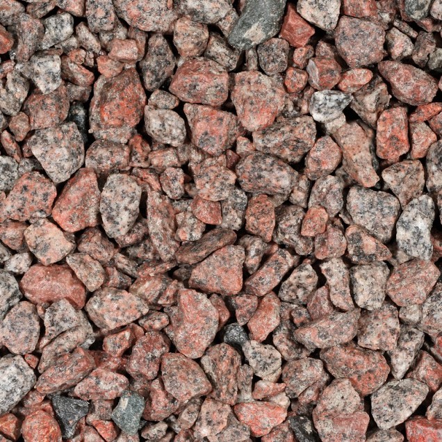 Granietsplit rose/rood (Granito Rosso) 16-22 mm (bb 500 kg)