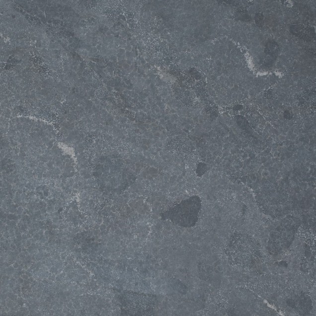 Spotted Bluestone met facet