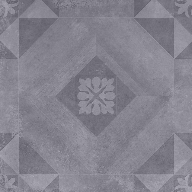 GeoCeramica® 60x60x4 cm Symbol Block Black