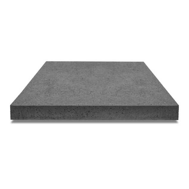 Oudhollandsche tegel, gewapend  100x100x12 Antraciet