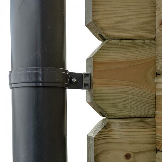 Dakgootset ø10cm - 2 x 300 cm