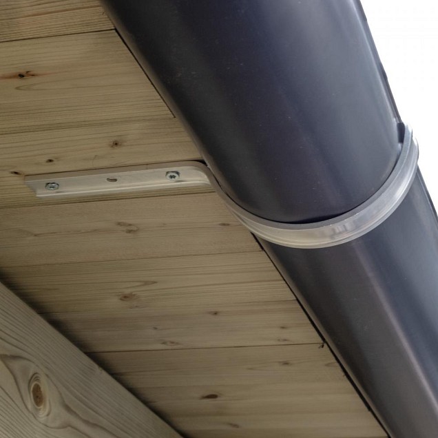 Dakgootset ø10cm - 2 x 300 cm