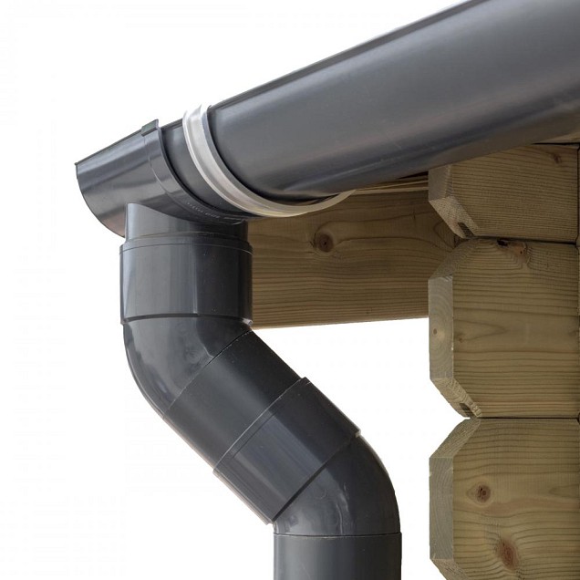 Dakgootset ø10cm - 1 x 300 cm