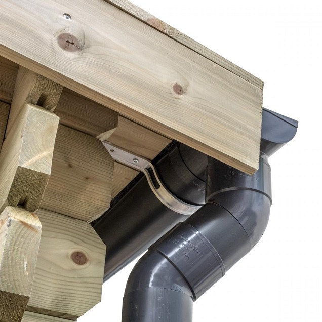 Dakgootset ø10cm - 1 x 300 cm