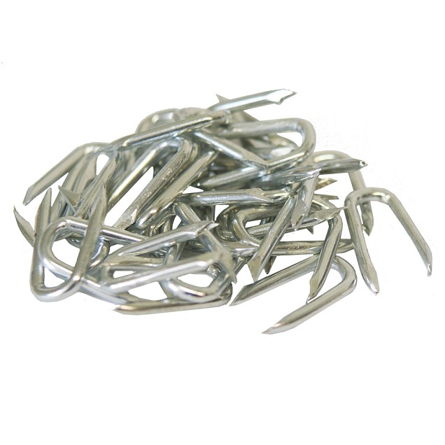 Krammen verzinkt 2,4 x 25 mm 200 gram