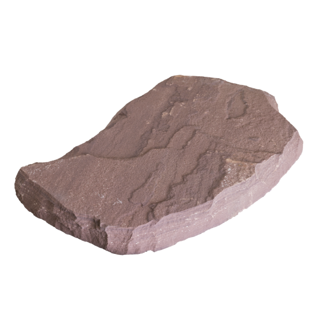 Gres rood flagstones  Per Stuk)