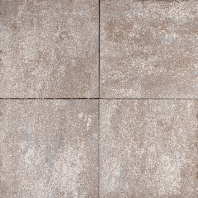 Trippel T 80x80x4 cm Bruin nuance