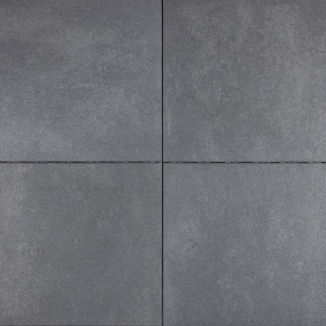 Trippel T 60x60x4 cm Zwart/Grijs genuanceerd