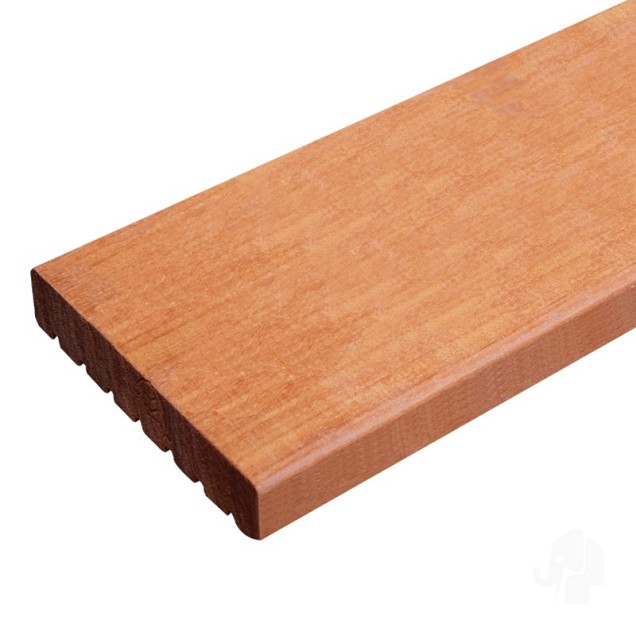 Elephant vlonderplank Mukulungu hardhout 2.5x14.5x305 cm