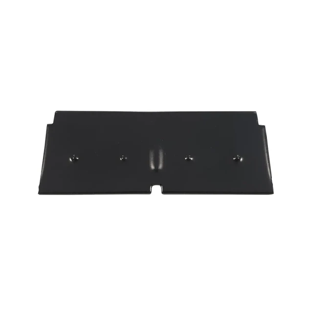 Aluminium verbindingsstuk t.b.v. daktrim 45x45 mm, zwart RAL 9005