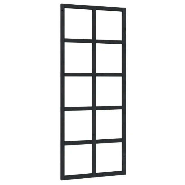 Trellis t.b.v. Douglasvision buitenverblijf Comfort. 89x224 cm zwart geïmpregneerd