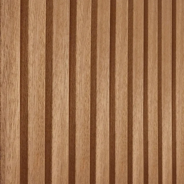 Enkelzijdige wand C met Thermo Triple profiel. ayous. hoogte 224 cm