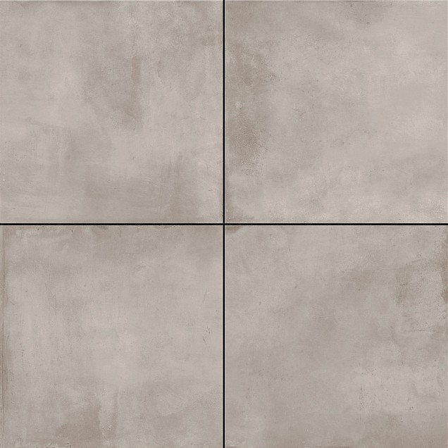 Keramische tegel Factory Clay Due 80x80x2 cm