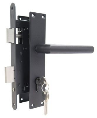 Aluminium deurkrukset /deurschild -en kruk voor 85mm