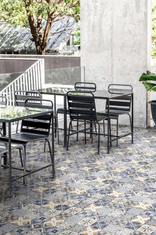 GeoCeramica® 60x60x4 cm DueDecora Multicolor