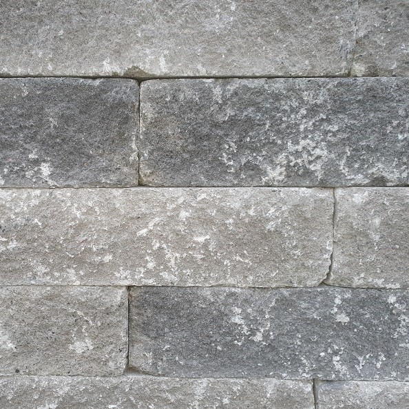 Rockwall XL 15x15x60 cm Stone Grey getrommeld