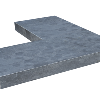 Hoek Vijverrand Blue Moon Linea 50/30x50x3 cm