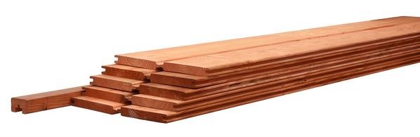 Douglas afdekkap t.b.v. Betowood schermen 4.5x7.0x220 cm, onbehandeld
