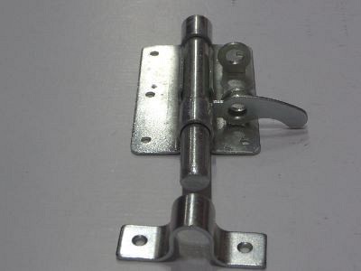 Hangslotgrendel 100 mm zwaar model op kaart